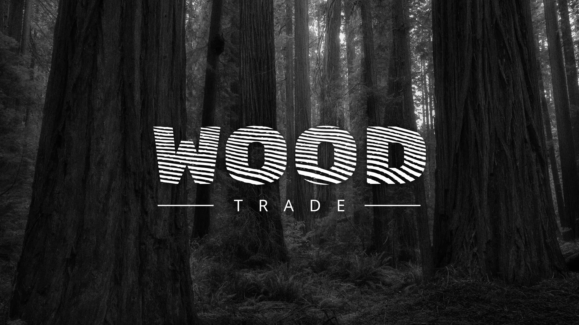 Разработка логотипа для компании «Wood Trade» в Кызыле